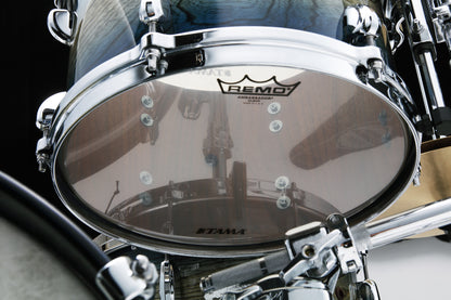 TAMA STAR Walnut Rack Tom 8" x 7" - Indigo Japanese Sen Burst/Chrom HW