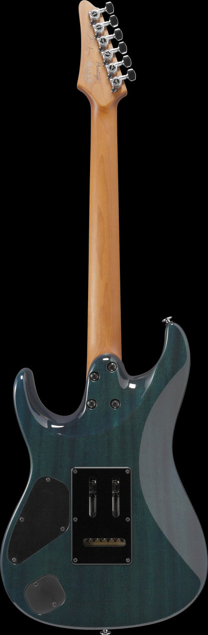 IBANEZ Martin Miller Signature E-Gitarre 6-String - Transparent Aqua Blue + Koffer