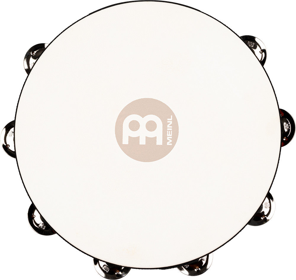 MEINL Percussion Traditional Wood Series Headed Tambourine - 10"