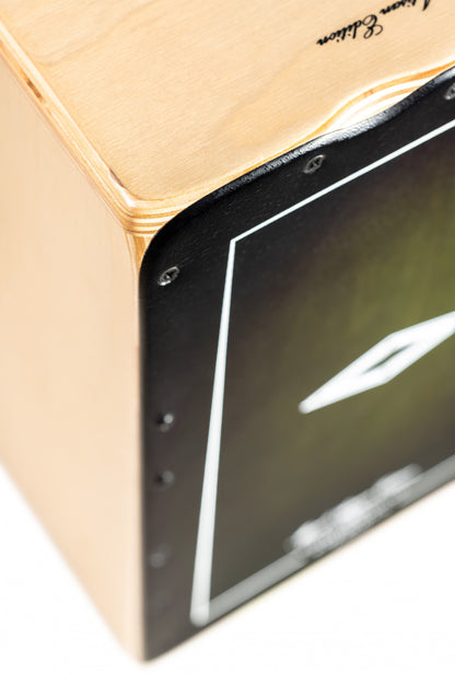 MEINL Percussion Artisan Edition Pickup Cajon - Dark Olive Burst