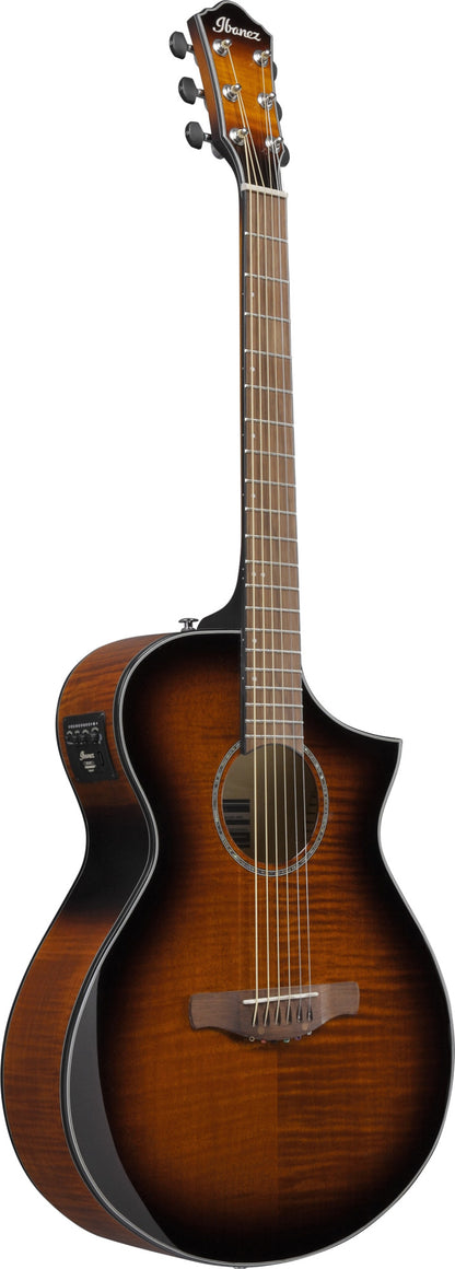IBANEZ AEWC Acoustic Guitar 6-String - Amber Sunburst High Gloss