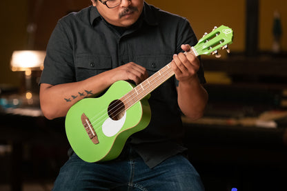 ORTEGA Gaucho Series Ukulele 4 String - Green Apple + Bag