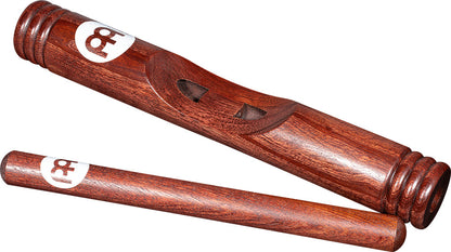 MEINL Percussion Wood Claves African - Hollowed Out Select Hardwood