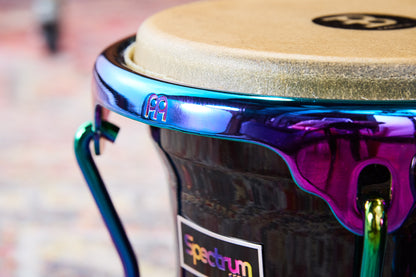 MEINL Percussion Marathon Spectrum Series Bongo 7" Macho &  8 1/2" Hembra - Phantom Black