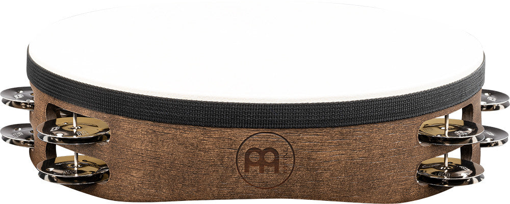 MEINL Percussion Traditional Wood Series Headed Tambourine - 10"