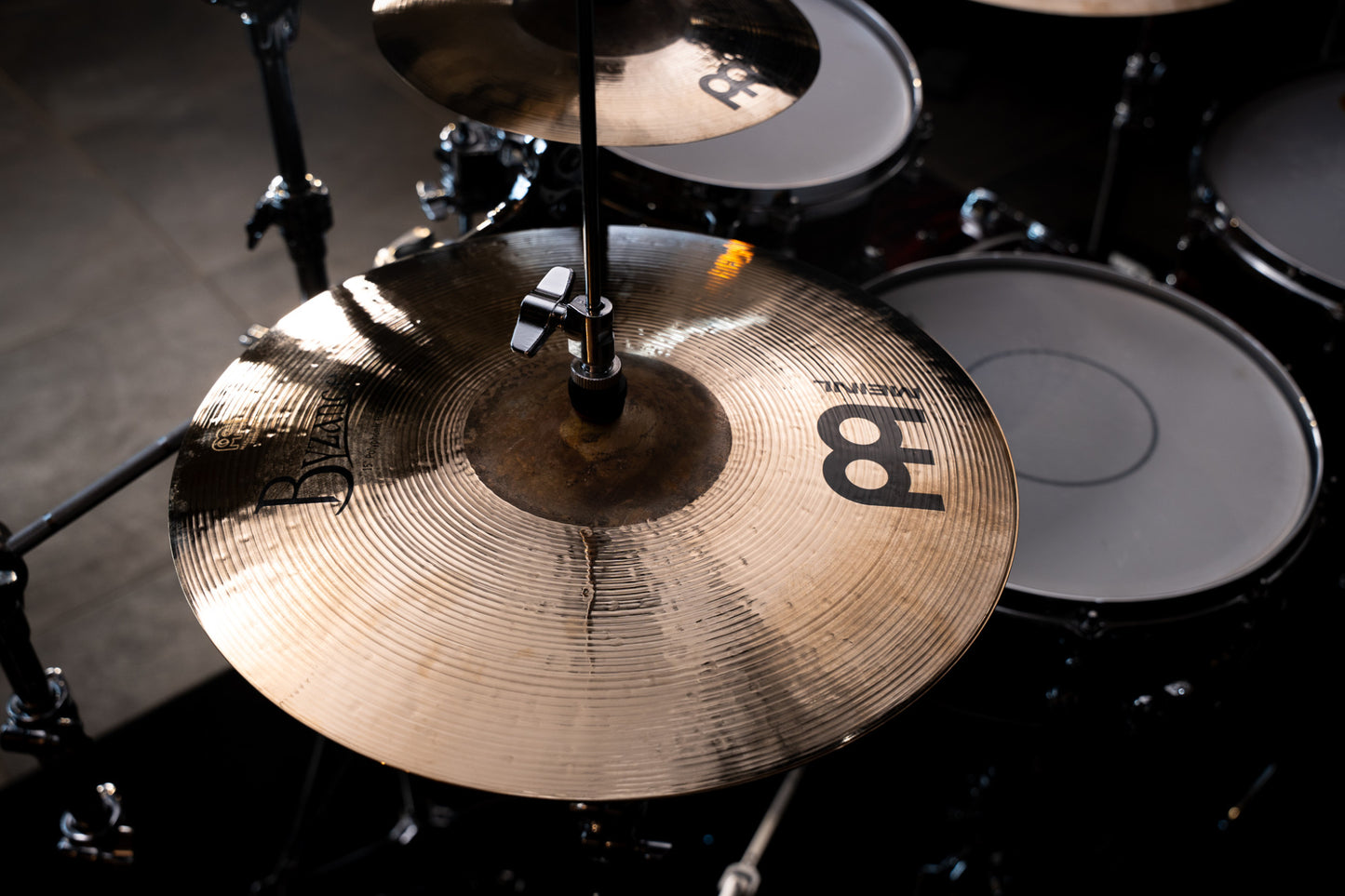 MEINL Cymbals Byzance Brilliant Polyphonic Hihat - 15"