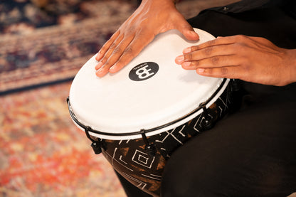 MEINL Percussion Alpine Series Djembe, Synthetic Head, Kanga Sarong - 12"