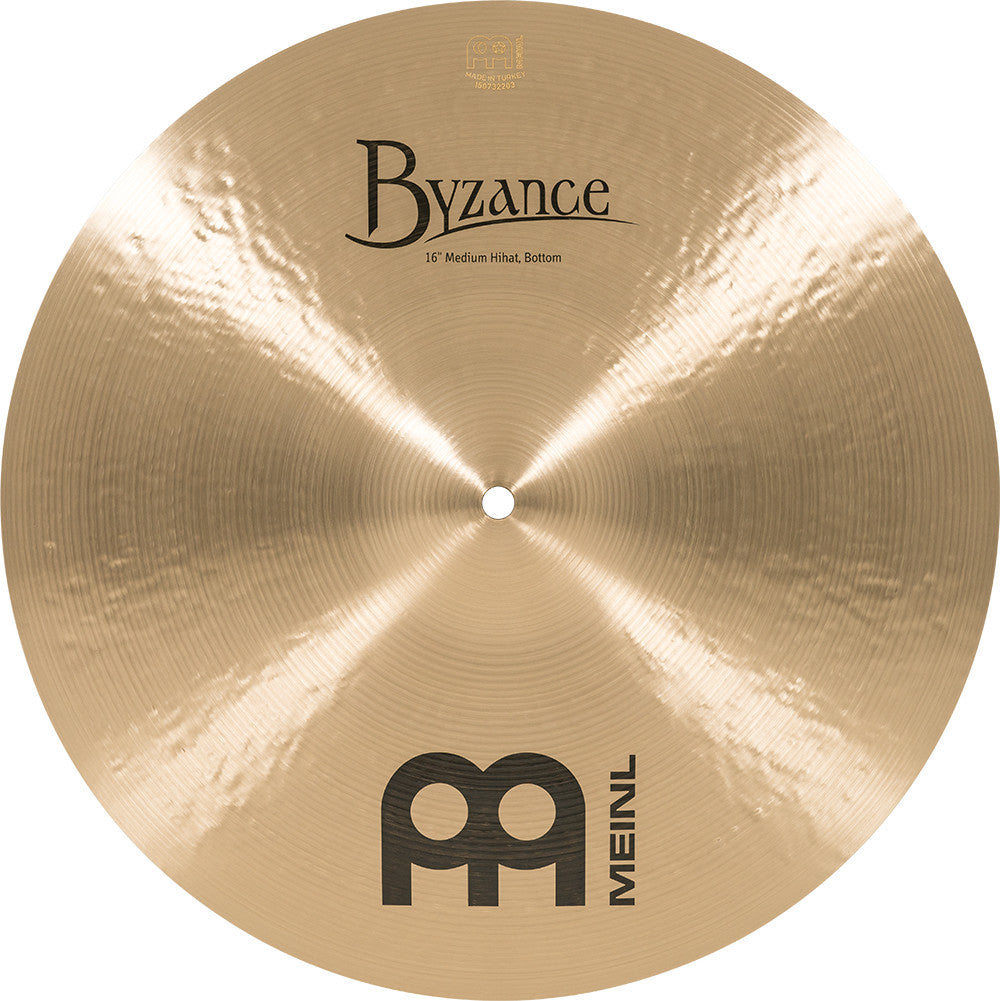 MEINL Cymbals Byzance Traditional Medium Hihat - 16"