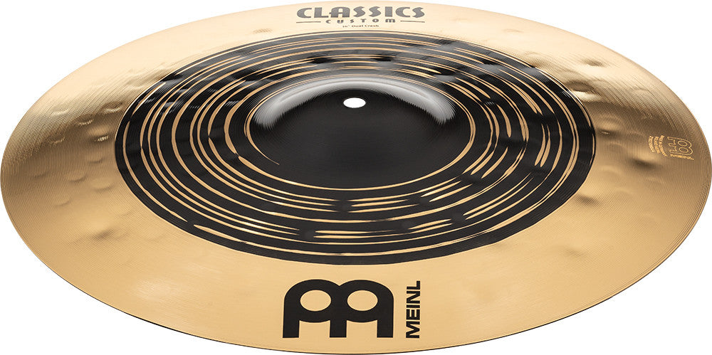MEINL Cymbals Classics Custom Dual Crash - 16"