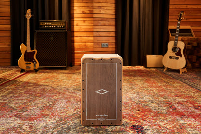 MEINL Percussion Artisan Edition Series String Cajon Tango Line - Grey Eucalyptus