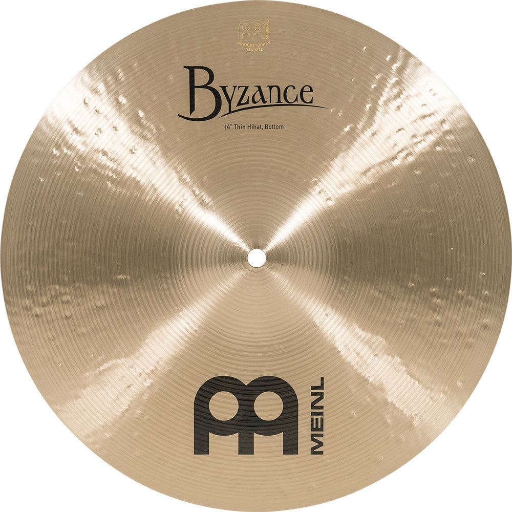 MEINL Cymbals Byzance Traditional Thin Hihat - 14"