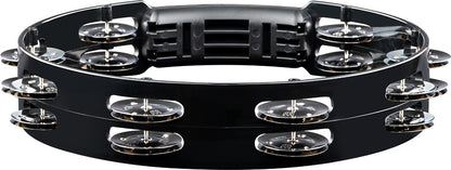 MEINL Percussion Headliner® Series Molded ABS Tambourine - 10" Black