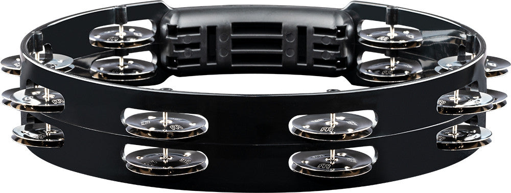 MEINL Percussion Headliner® Series Molded ABS Tambourine - 10" Black