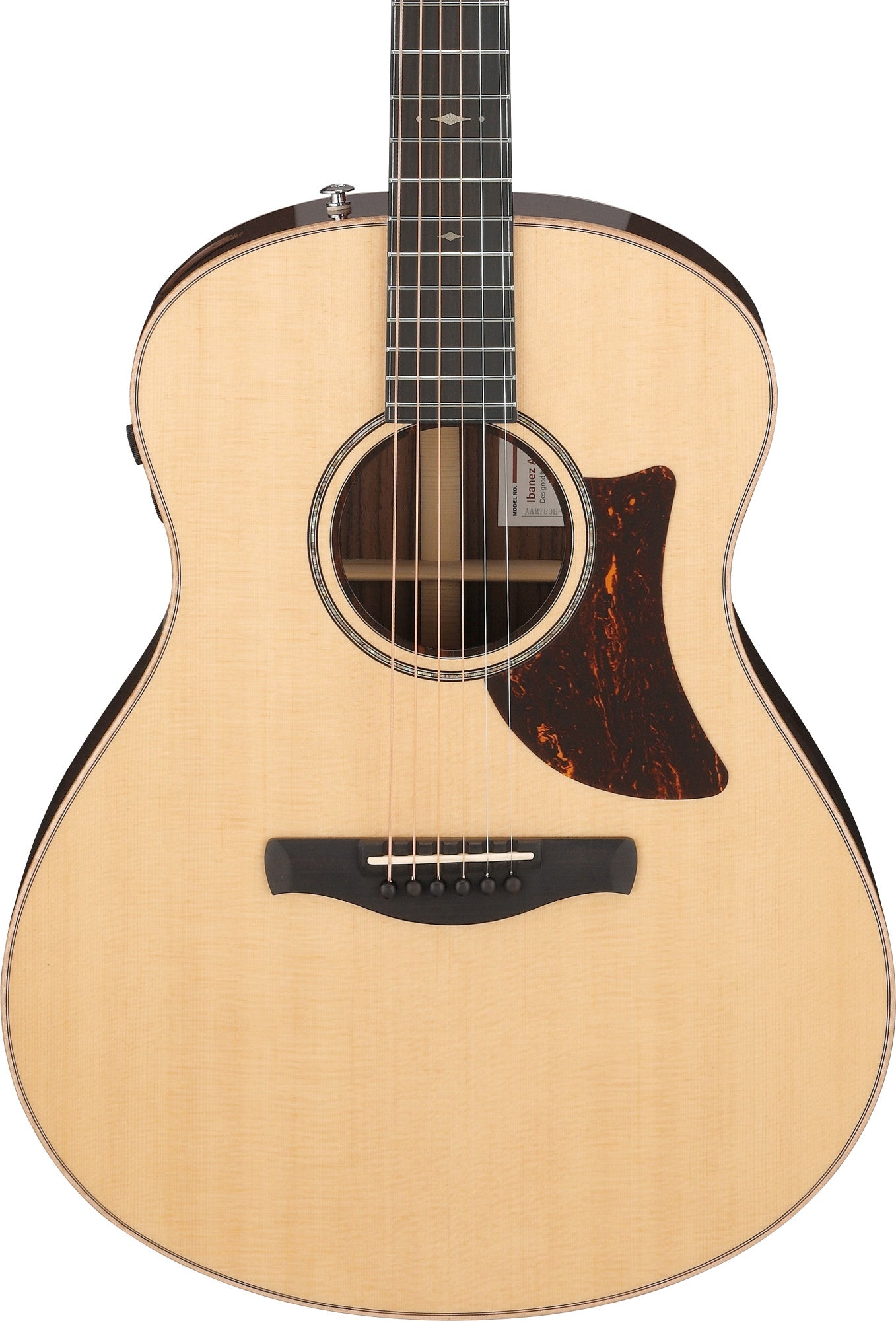 IBANEZ Advanced Acoustic, Platinum Collection Acoustic Guitar 6-String - Natural High Gloss
