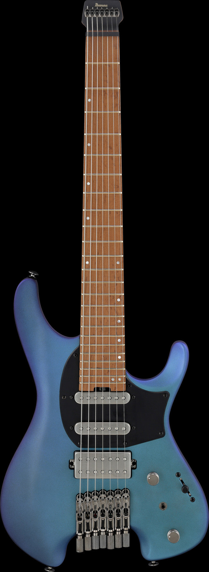 IBANEZ Quest Electric Guitar 7-String - Blue Chameleon Metallic Matte + Gig Bag