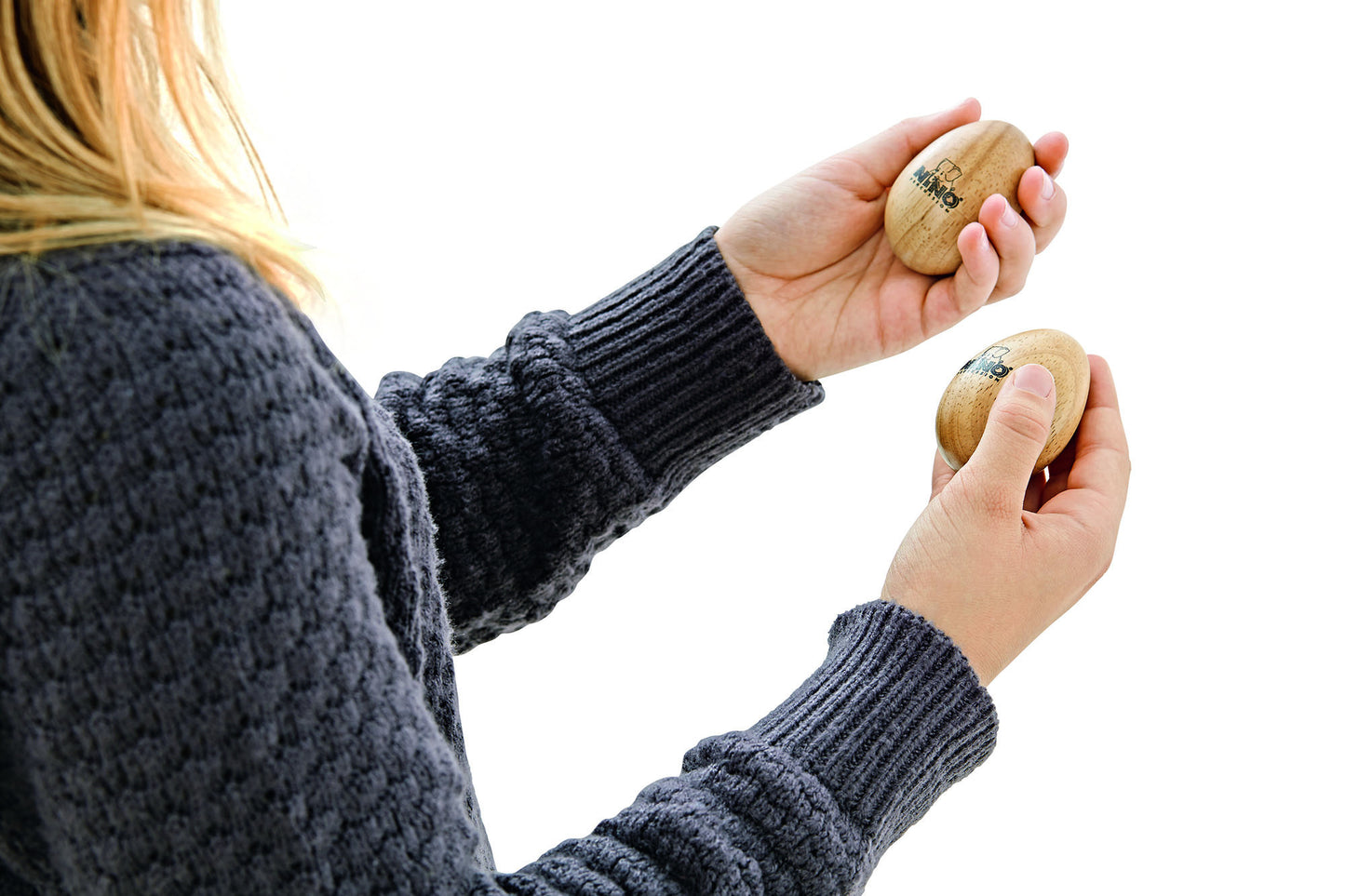 NINO Percussion Wood Egg Shaker
