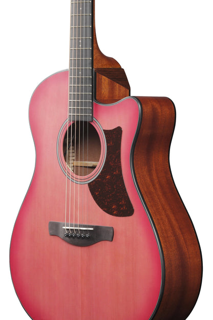 IBANEZ Advanced Acoustic AAM Akustikgitarre 6-String - Coral Red Burst Open Pore