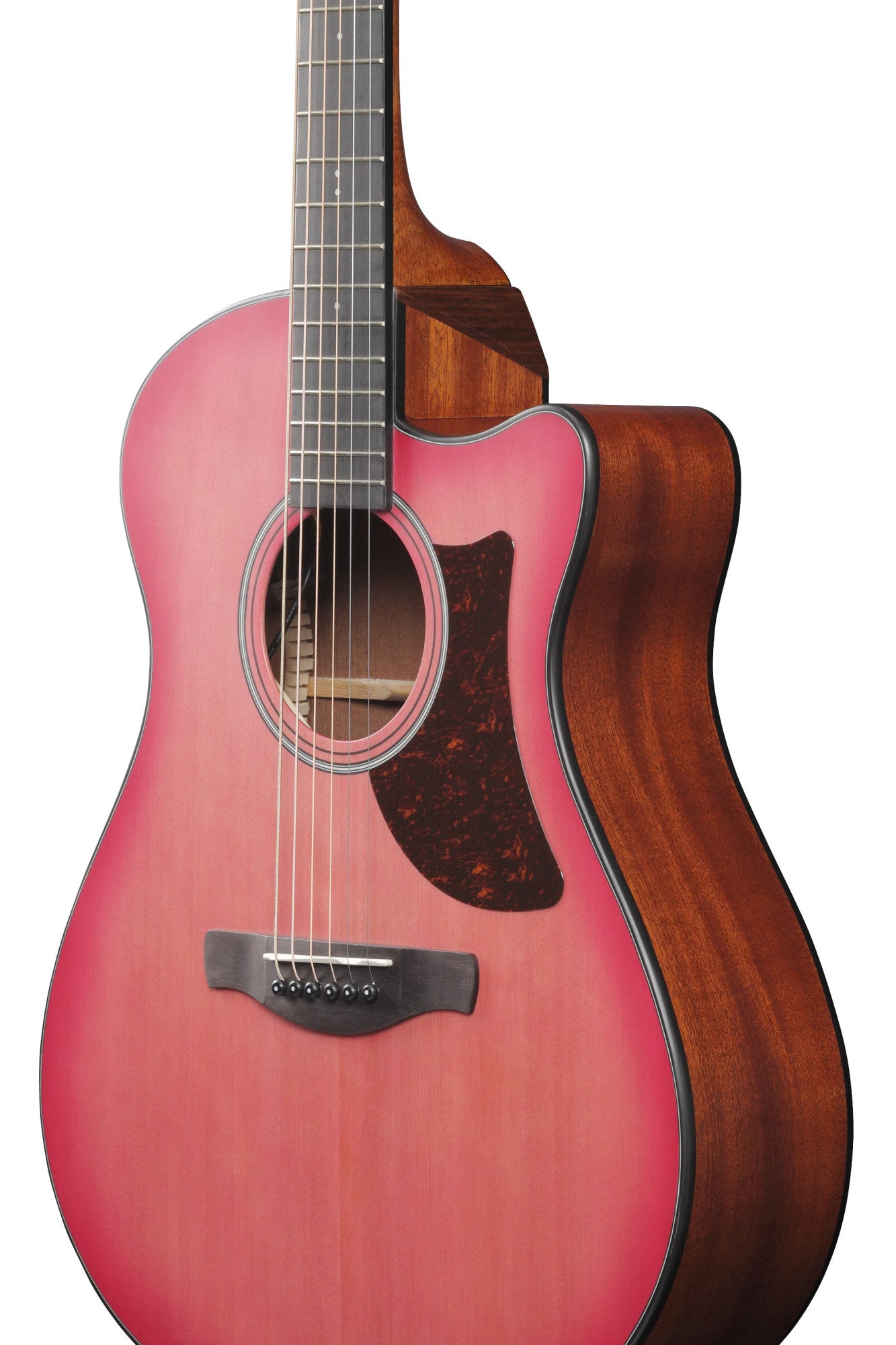 IBANEZ Advanced Acoustic AAM Akustikgitarre 6-String - Coral Red Burst Open Pore