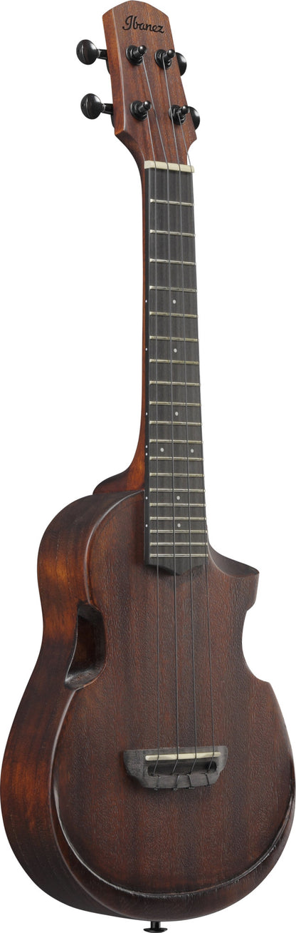 IBANEZ AU Konzert Ukulele 4-String - Open Pore Violin Sunburst + Gigbag