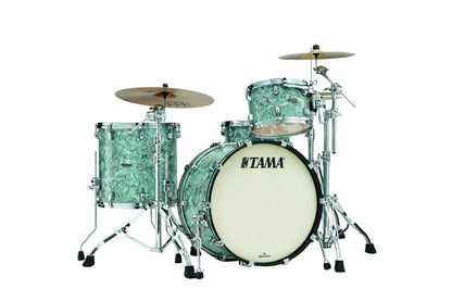 TAMA Starclassic Maple Duracover Wrap Shell Kit 3 teilig - Sky Blue Swirl/Chrom HW