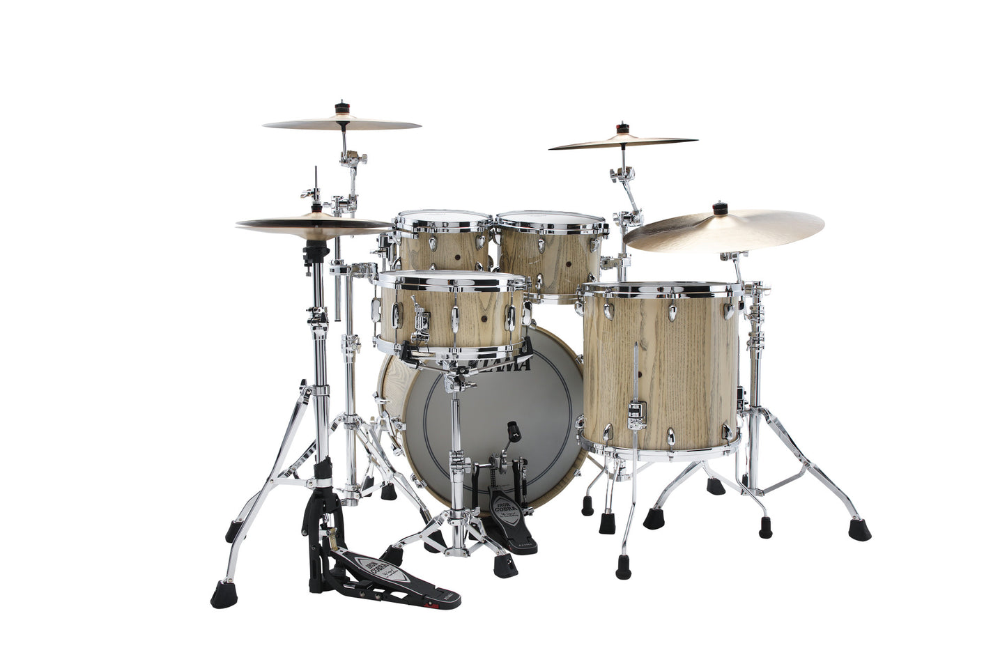 TAMA STAR Walnut Shell Kit 4 teilig - Antique White Japanese Chestnut/Chrom HW
