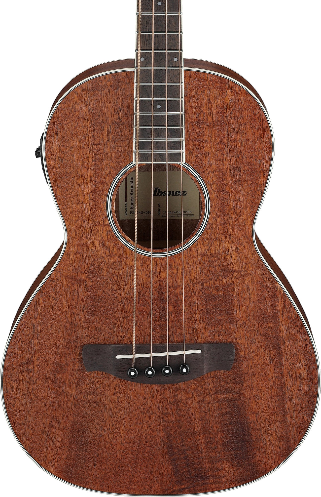 IBANEZ PN Performance Acoustic Bass 4-String - Open Pore Natural Mahogony