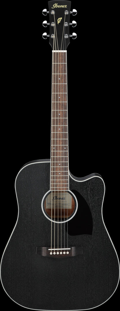 IBANEZ PF Performance Acoustic Guitar 6-String - Weathered Black Open Pore