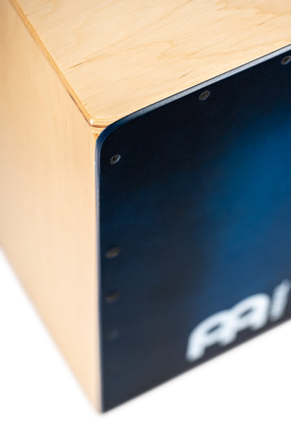 MEINL Percussion Snarecraft Series Snare Cajon 100 Special Edition - Blue Burst