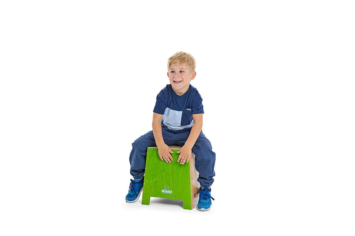 NINO Percussion Stackable Small Cajon - Green