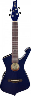 IBANEZ Iceman Tenor Ukulele 4-String - Midnight Metallic + Gig Bag
