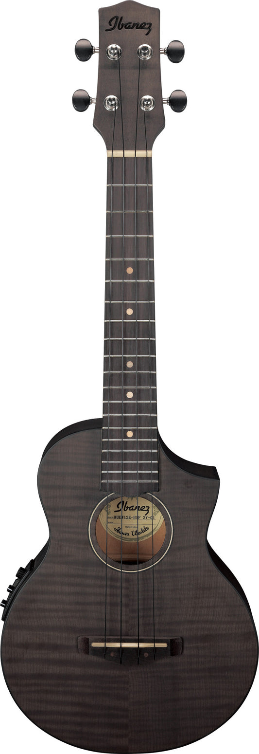IBANEZ UEW Concert Ukulele 4-String - Black Ice Flat