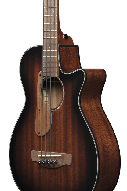 IBANEZ AEGB Akustikbass 4-String - Mahogany Sunburst Open Pore