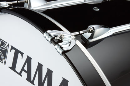 TAMA Fieldstar Premium Marching Bass Drum 26" x 14" - Vintage Gold Sparkle/Chrome HW