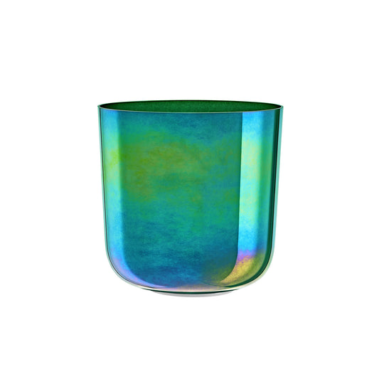 MEINL  Sonic Energy Essence Crystal Singing Bowl 8" - F3/Heart Chakra/440 Hz - Mint Blue