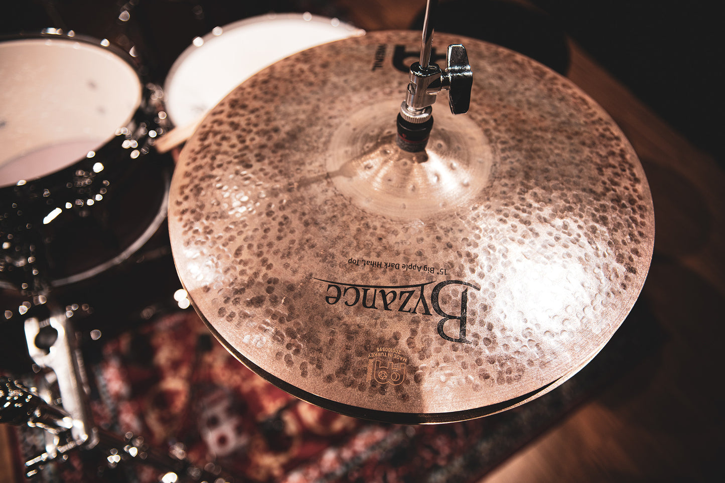 MEINL Cymbals Byzance Dark Big Apple HiHat - 15"