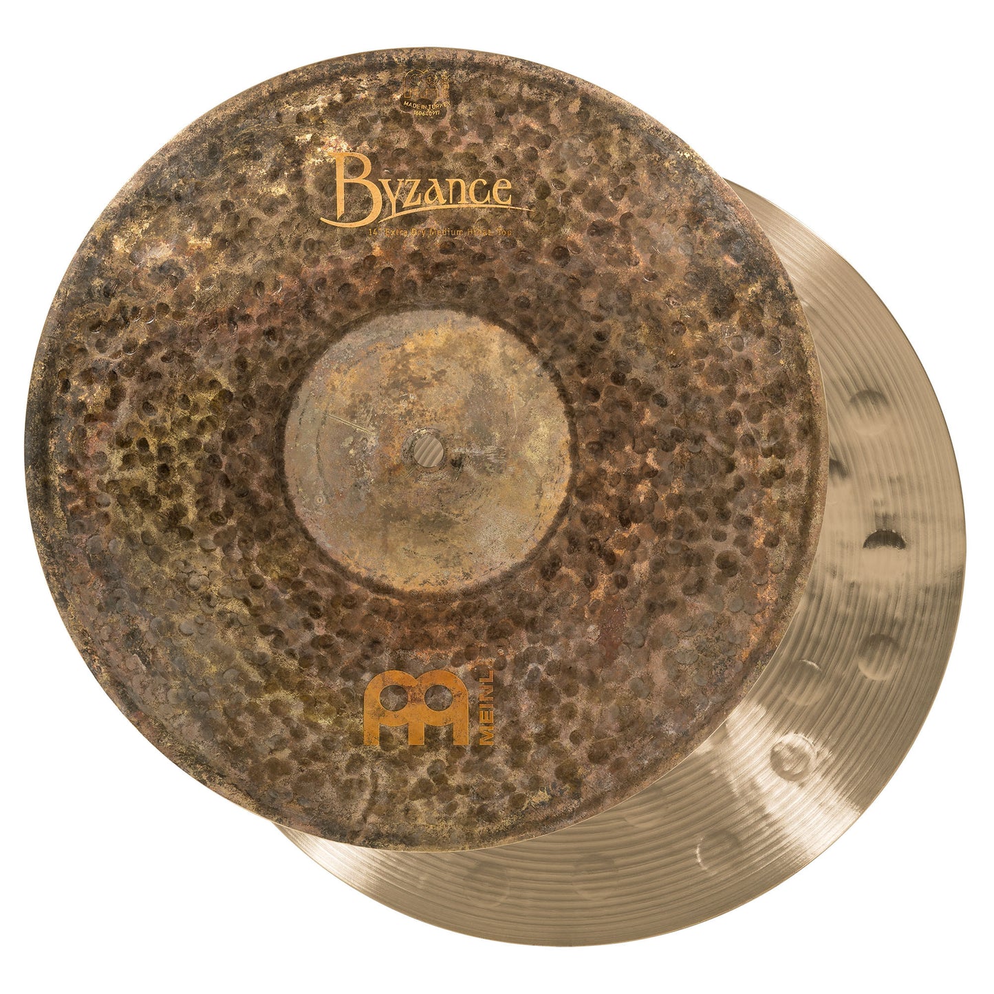 MEINL Cymbals Byzance Extra Dry Medium Hihat - 14"
