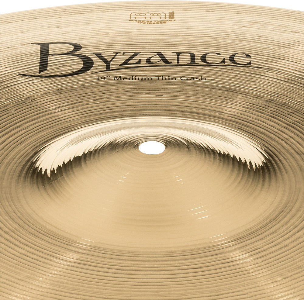 MEINL Cymbals Byzance Brilliant Medium Thin Crash - 19"
