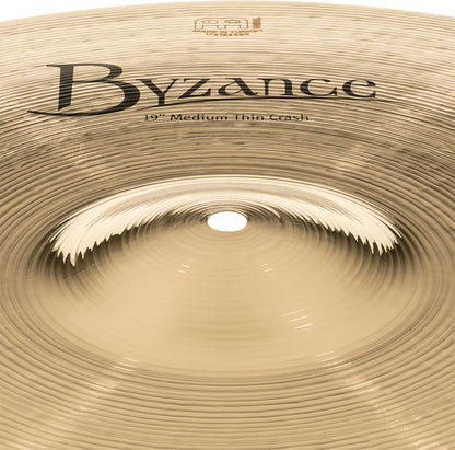 MEINL Cymbals Byzance Brilliant Medium Thin Crash - 19"