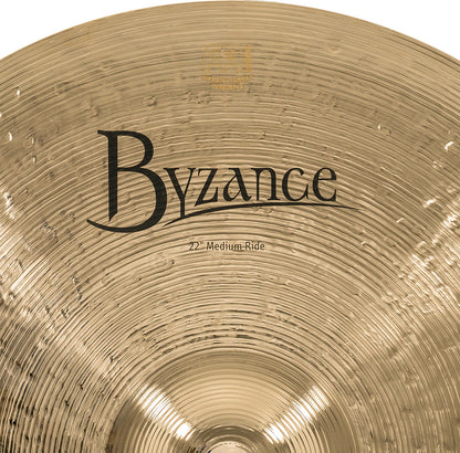 MEINL Cymbals Byzance Brilliant Medium Ride - 22"