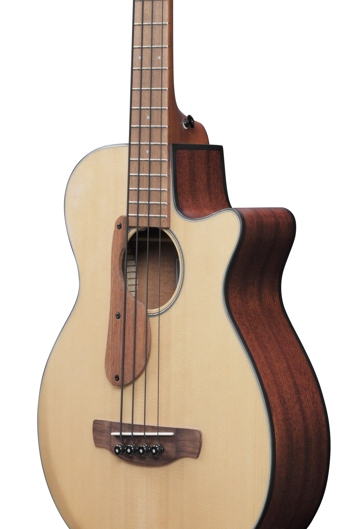 IBANEZ AEGB Akustikbass 4-String - Natural High Gloss