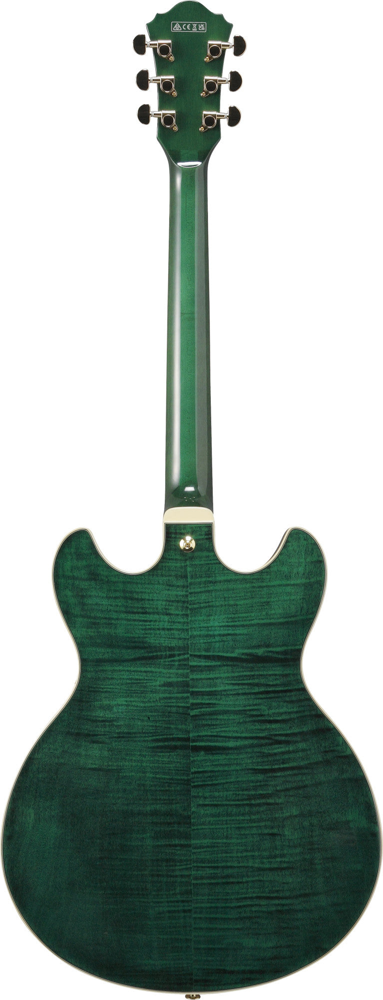 IBANEZ Artcore Expressionist AS Hollowbody Gitarre 6-String - Transparent Moss Green