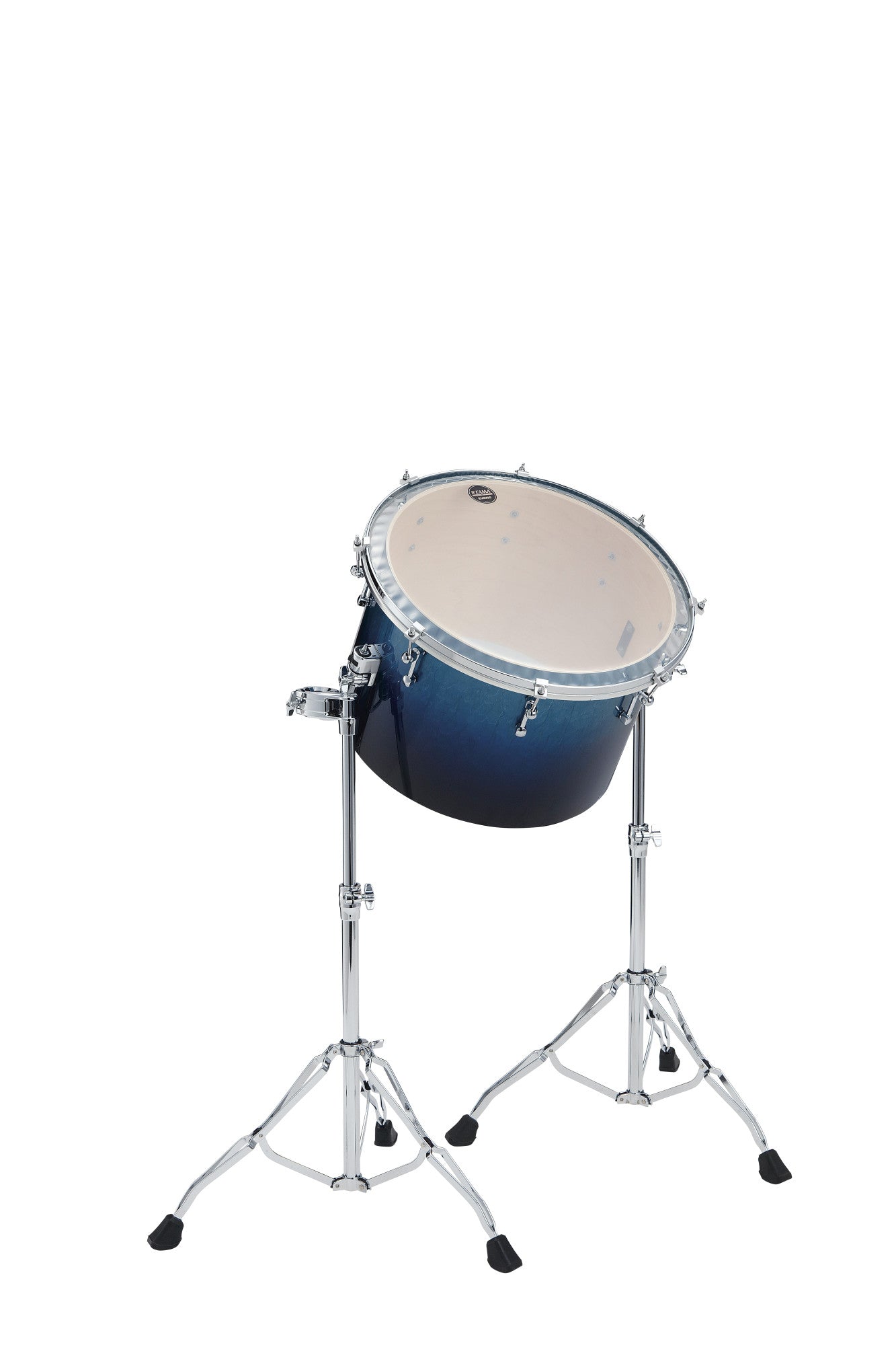 TAMA Starclassic Maple Lacquer Gong Bass Drum 20" x 14" - Molten Electric Blue Fade/Chrom HW