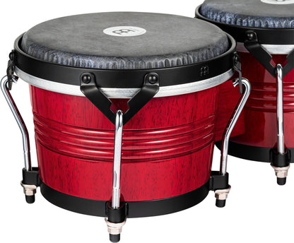MEINL Percussion Marathon Traditional Bongo 6 3/4" Macho & 8" Hembra - Wine Red