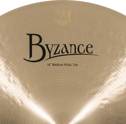 MEINL Cymbals Byzance Traditional Medium Hihat - 14"