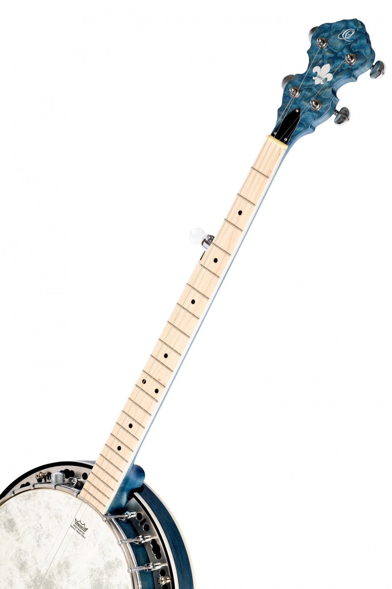 ORTEGA Falcon Series Banjo 5 String - Maple Blue + Bag