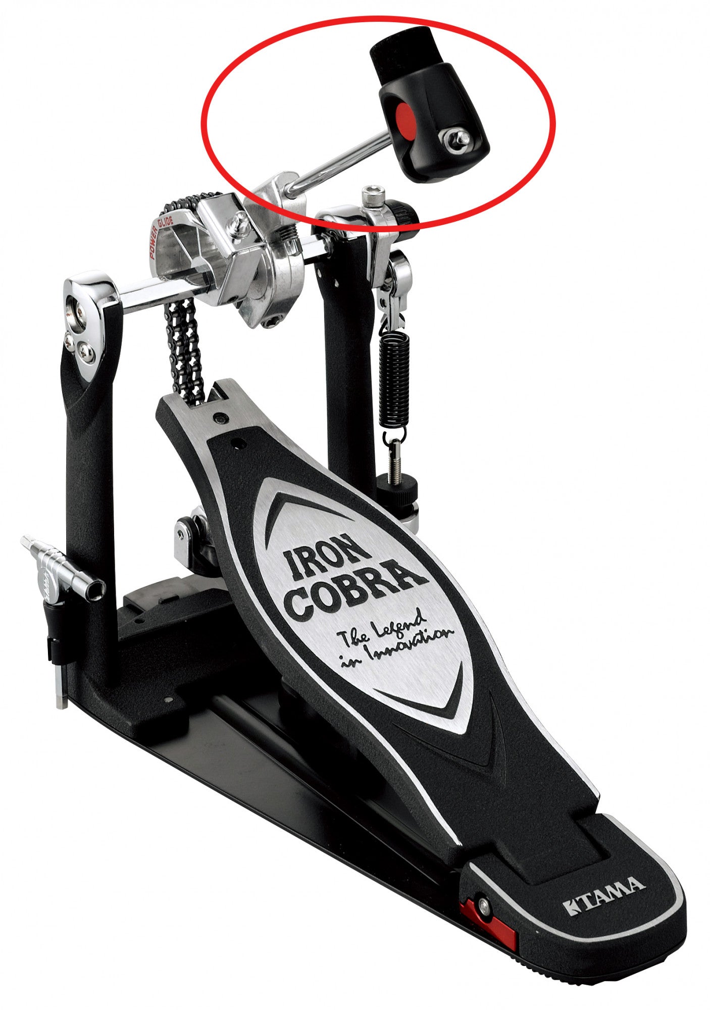 TAMA Beater Shaft für HP900PN, HP900RN Iron Cobra Single Pedal : Power Glide, Rolling Glide