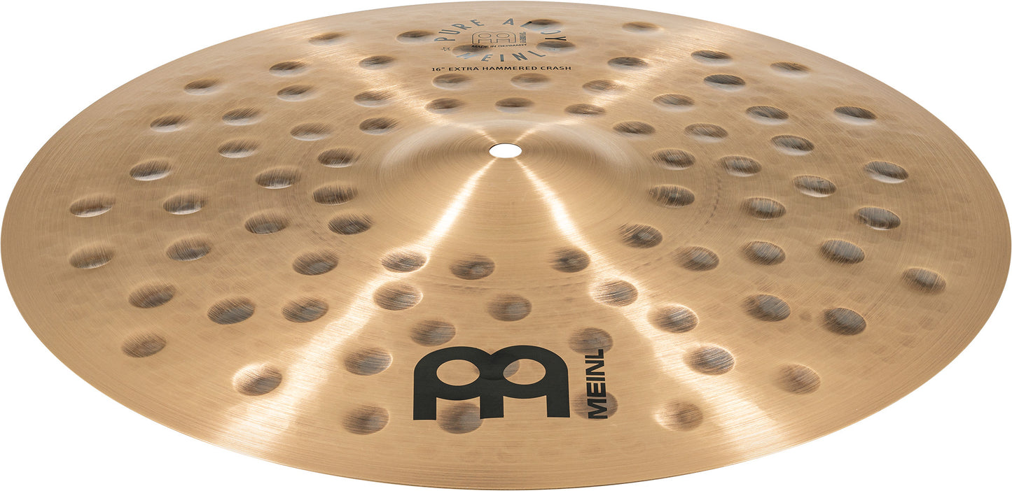MEINL Cymbals Pure Alloy Extra Hammered Crash - 16"