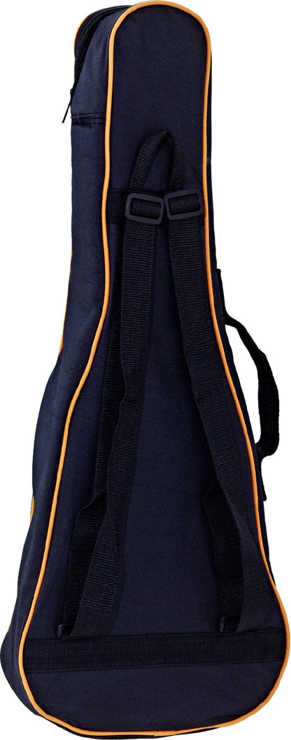 ORTEGA Economy Series Tenor-Ukulele-Bag - Black/Orange