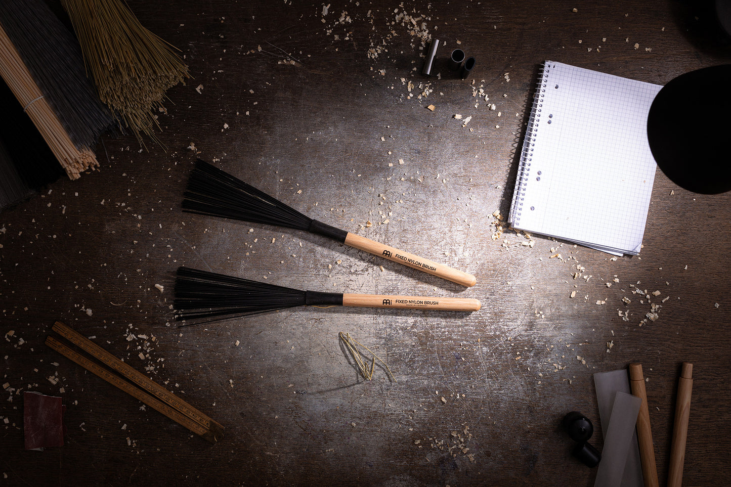 MEINL Stick & Brush - Fixed Nylon Brush