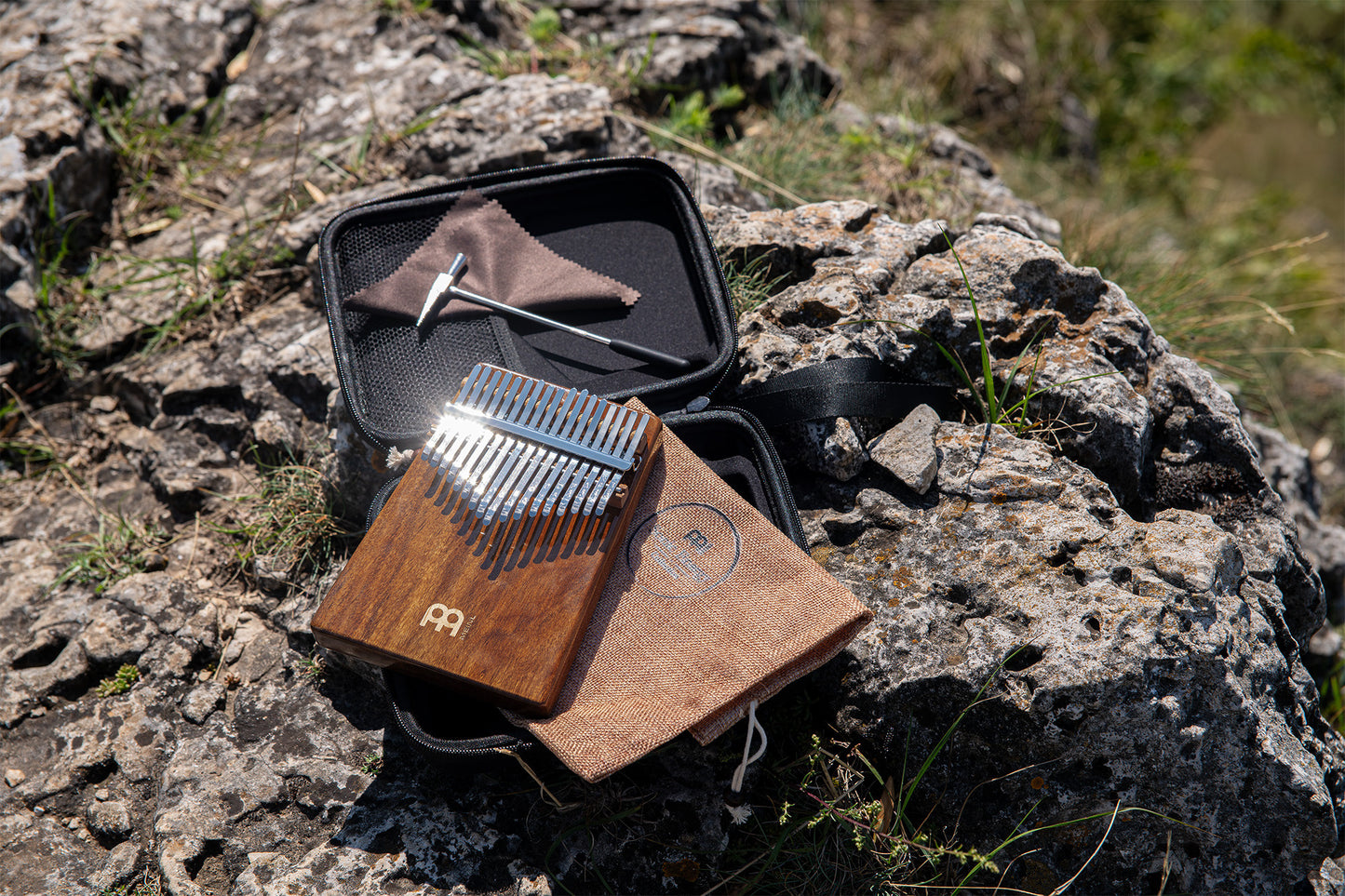 MEINL Sonic Energy Solid Kalimba - 17 notes, acacia